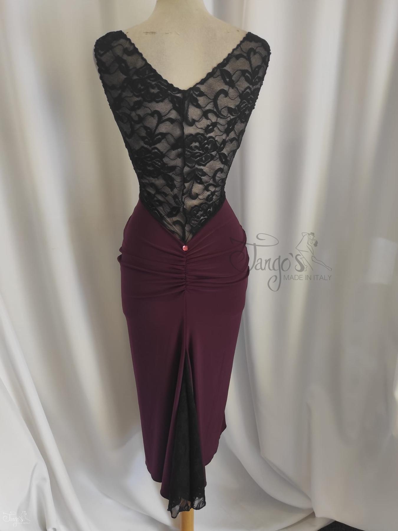 Sunny Fashion Vestito Bambina Nero Hi-Lo Perla Organza Cravatta A