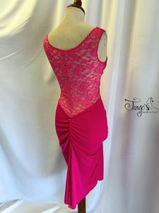 Dress Angeles in fucsia