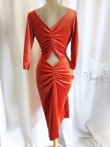 Annalisa velvet dress