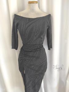 Dress Annie black glitter