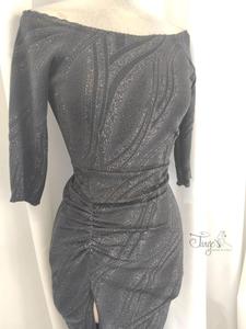 Dress Annie black glitter