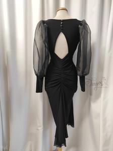 Abito Silvia con maniche in organza