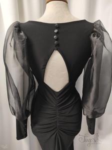Dress Silvia con maniche in organza