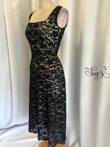 Dress Gloria black lace