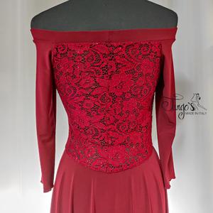 Abito Karen Bordeaux