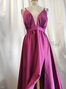 Dress Emma cyclamen satin