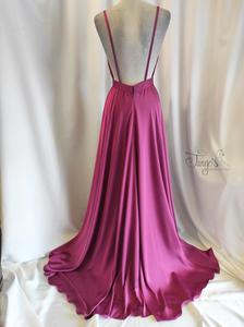 Dress Emma cyclamen satin