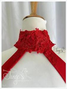 Abito Michi in jersey rosso