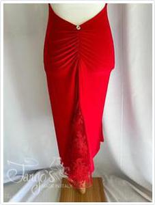 Abito Michi in jersey rosso