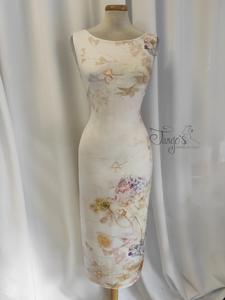 Dress Patrizia with soft flower