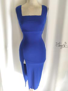 Dress Robi in bluette