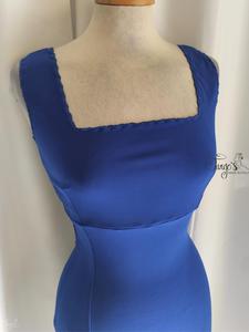 Dress Robi in bluette