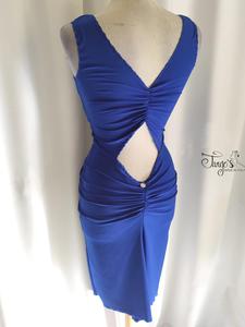 Dress Robi in bluette