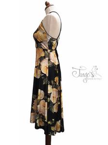 Dress Sofia yellow flower