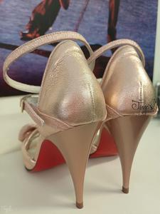 Azul laminato oro rosa e glitter