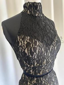 Completo gonna e top pizzo glitter
