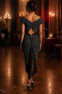 Completo gonna katia pois e top Annalisa pois