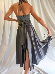 Skirt Orfea dark grey and top- 68fb9d54006c1