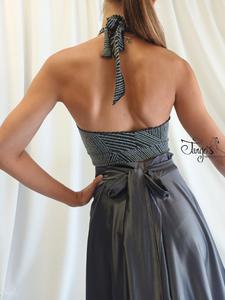 Skirt Orfea dark grey and top- 68fb9d54006c1