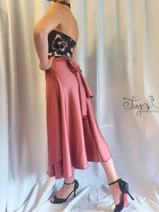 Orfea skirt and floral patterned top set
