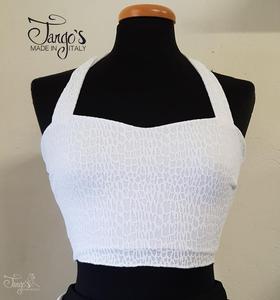 Crop Top Bianco