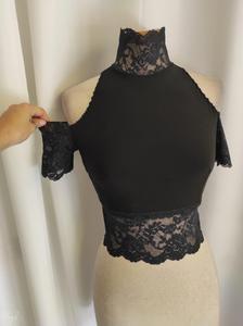 Crop Top Marella pizzo