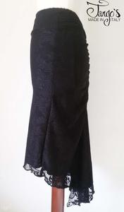 Skirt Katia black lace