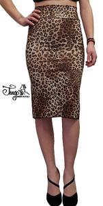 Skirt Marta Leopard