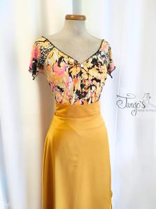 Top Annalisa fantasia floreale