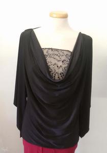 Maglia Ginebra Nera Paillets