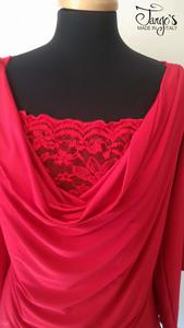 Tango Maglia Ginebra rossa con pizzo 2