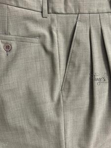 Tango's Marzotto fabric trousers in dove grey