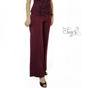 Pantaloni Aurora Bordeaux