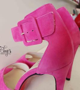 Cristina  Fucsia - Tacco 10,5 cm