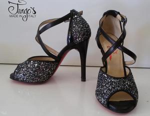 Sandra Glitter Tacco 10,5cm