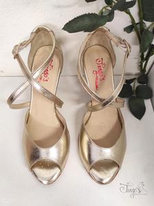 Shoes Milly platinum gold  - Heels 8,5cm