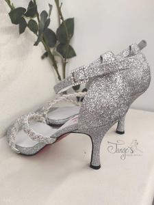 Simonella silver shoes - Heels 8,5 cm