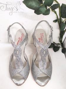 Scarpe Timote in glitter argento - Tacco 8,5cm