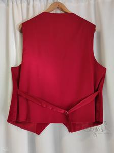 Gilet tango uomo rosso