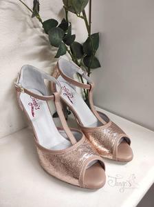 Marlene beige rosa nude - Tacco 8,5cm