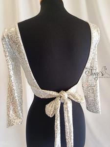 Top Margotte in paillettes