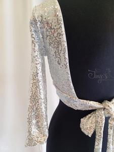 Top Margotte in paillettes