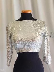 Top Margotte in paillettes