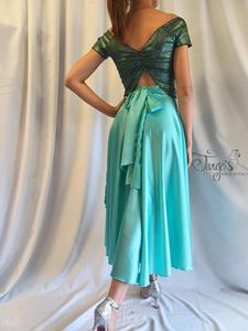 Top Annalisa glitter green- 687138ee16343