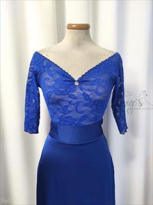 Set Orfea and Top Annalisa in bluette lace