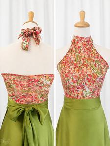 Top Bea fantasia floreale