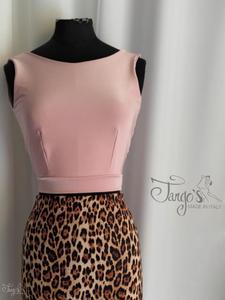 Top Giusy pink with back knot