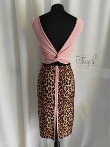 Top Giusy pink with back knot