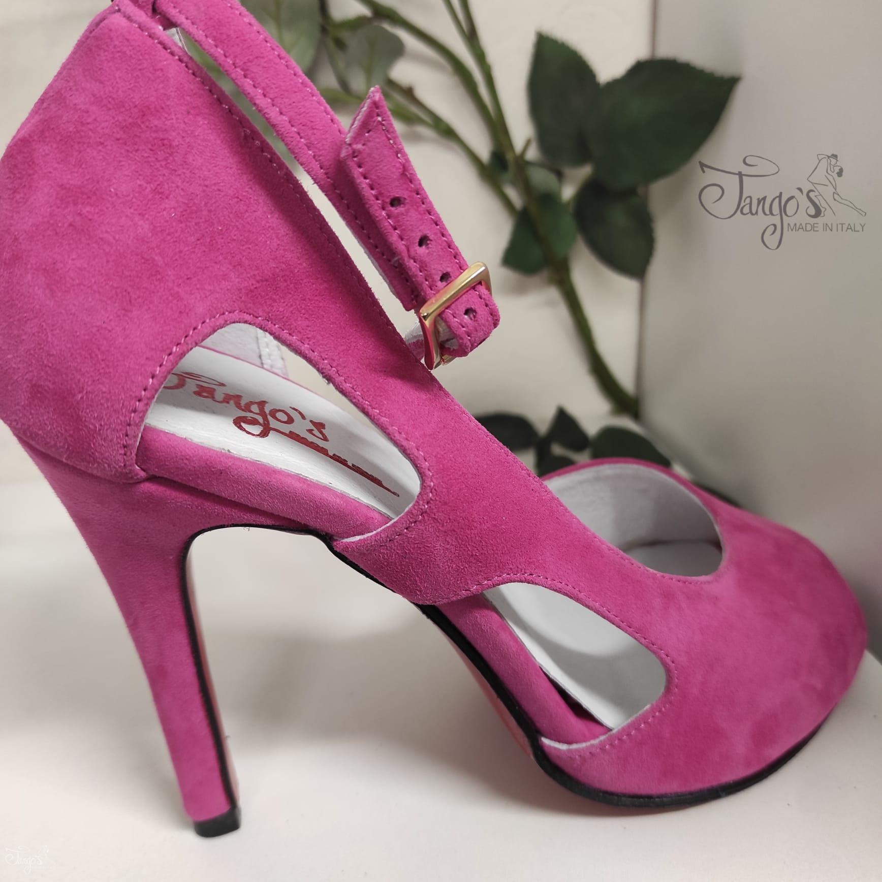 Scarpa hotsell fucsia tacco